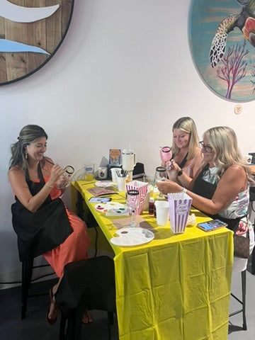 Custom Wine Glass & Candle Class - December 21, 2025 at 2:00pm