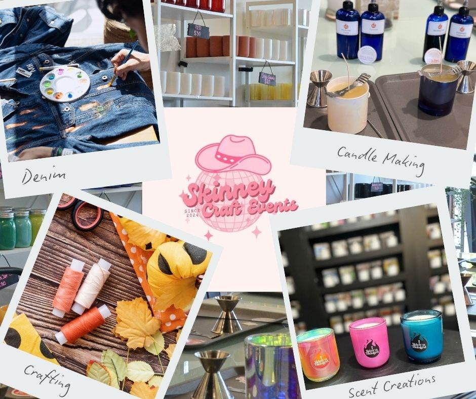 Candle Making with Skinney Craft Events - Wednesday ,October 15, 6pm