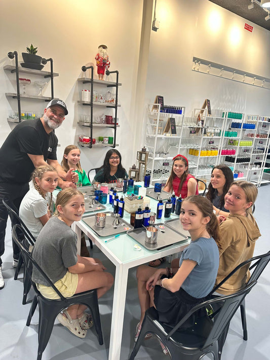 Wednesday's Youth Day Candle Making - $18 for ages 7-17