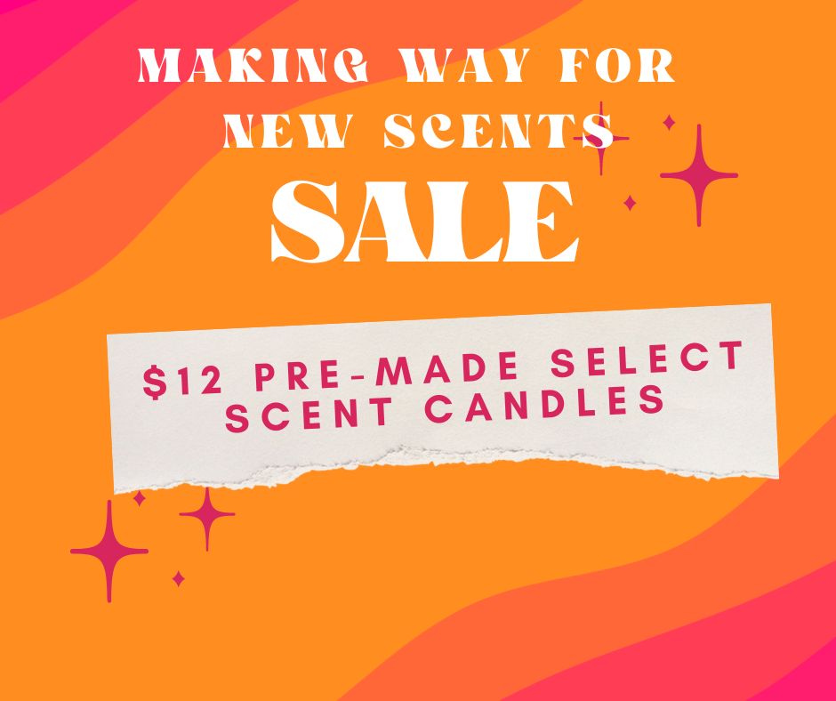 SALE - Pre-made candles