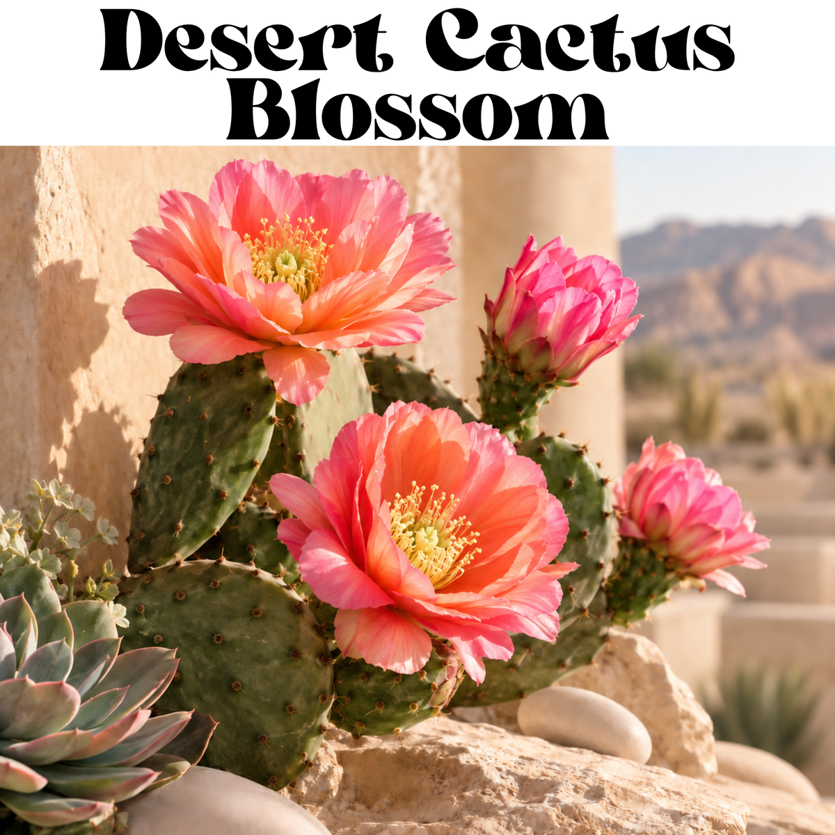 Desert Cactus Blossom
