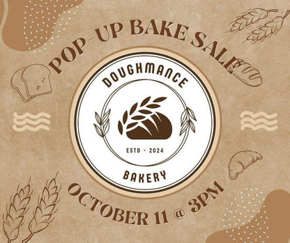Bake Sale with Doughmance Bakery - October 11, at 1pm