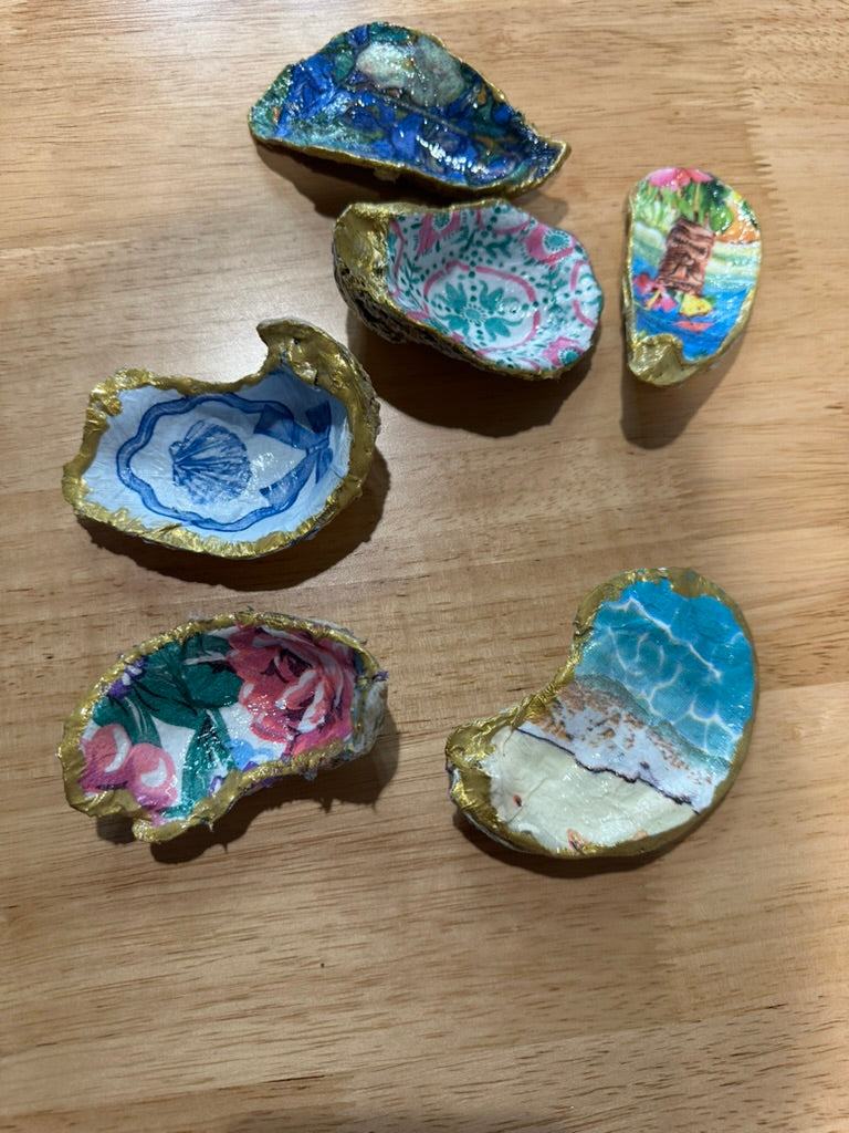 Candle Making + Oyster Ornament Decoupage Experience - Saturday, September 26 • Two Class Times 11:30am & 2pm