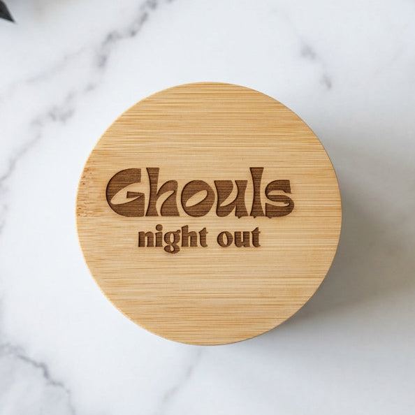 Ghouls Night Out Engraved Lid