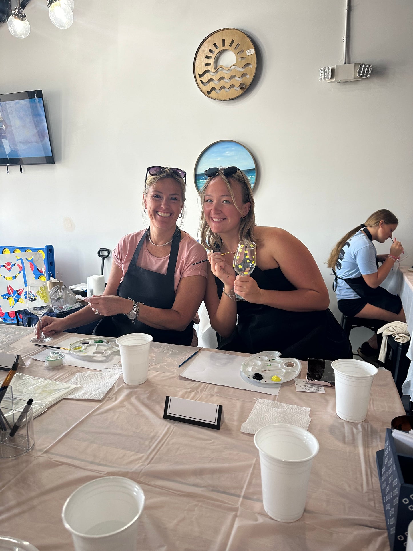 Custom Wine Glass & Candle Class - December 21, 2025 at 2:00pm