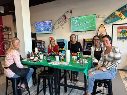 Custom Wine Glass & Candle Class - December 21, 2025 at 2:00pm