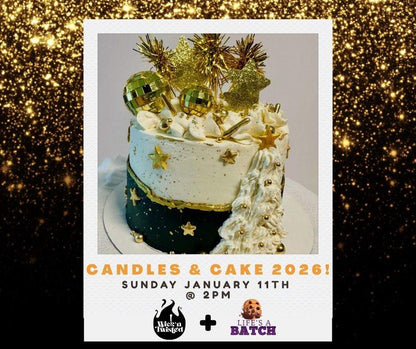 Candle Making & Cake Decorating Workshop – January 11, 2026 at 2:00pm
