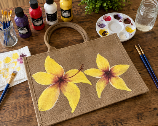 🌊👜 Beachin' Vibes: Tote Bag Painting + Candle Making ☀️🕯️ - Saturday, September 12 at 2:00pm