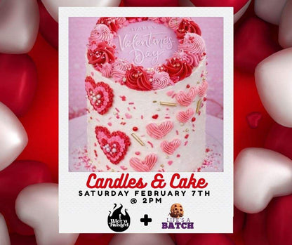 Candle Making & Cake Decorating Workshop – February 7, 2026 at 2:00pm